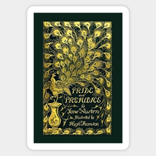 Original Pride and Prejudice Book Cover Sticker